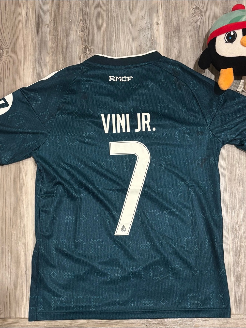 Vini Jr. #7 Men's Real Madrid Away 2026/27 Soccer Jersey Size Small